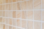 Preview: Mosaik Quadrat Steinoptik sandbeige Keramik matt