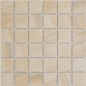 Preview: Mosaik Steinoptik Keramik sandbeige matt - 10 Mosaikblaetter