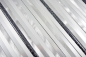Preview: Mosaik Mauerverbandoptik Aluminium silber matt - 10 Mosaikblaetter