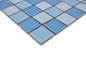 Mobile Preview: Keramik Mosaik Schwimmbadmosaik blau glänzend Poolmosaik Badfliesen 18-0406