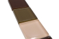 Preview: Mosaique de verre Carreaux de mosaique de verre beige marron brillant - 1 carreau