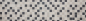 Preview: Mosaik Fliese Keramik cream hellbeige grau unglasiert 16-2011