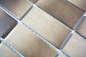 Preview: Keramikmosaik CD 294 29,5x33,5 cm mix braun/beige