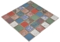 Preview: Mosaique Carre Orient color mix Ceramique aspect retro multicolore mat