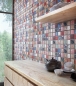 Preview: Mosaique Carre Orient color mix Ceramique aspect retro multicolore mat