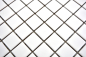 Preview: Mosaico cuadrado uni blanco mate ceramica look blanco