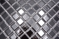 Preview: Keramikmosaik schwarz hochglanz Mosaikplatte Mosaikfliese 18D-0301