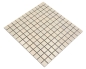 Preview: Mosaico cuadrado uni ceramica beige mate