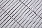 Preview: Mosaique Rectangle uni blanc mat Ceramique aspect bambou
