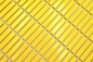 Mobile Preview: Keramik Mosaik Stäbchen Retro 50er 60er Jahre Riemchen gelb glänzend - Kopie