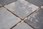 Preview: Mosaico ceramico grigio antracite nero opaco effetto pietra Piastrella 22-BH493