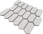 Preview: Mosaico Hexagon CG CH471 blanco roto