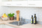 Preview: Mosaico metro uni blanco mezcla ceramica metro look brillante
