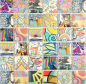 Preview: Mosaico cuadrado mezcla POP ceramica pop art look multicolor colorido brillante