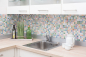 Preview: Mosaico cuadrado mezcla ceramica retro aspecto retro multicolor multicolor mate