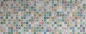 Preview: Mosaico cuadrado mezcla ceramica retro aspecto retro multicolor multicolor mate