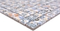 Preview: Mosaico cuadrado de flores de primavera de ceramica flor mirada mezcla de flores blancas brillantes