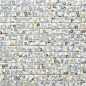 Preview: Mosaico cuadrado de flores de primavera de ceramica flor mirada mezcla de flores blancas brillantes