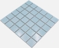 Preview: Mosaico quadrato Celadon Heritage Aqua in ceramica effetto retro azzurro lucido