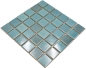 Preview: Mosaico cuadrado Celadon Heritage Esmeralda ceramica retro look verde brillante