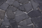 Preview: Bruchmosaik Polygonal Natursteinmosaik grau anthrazit Neromarquina 44-30-120