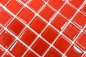 Preview: Mosaico de vidrio rojo fuego revestimiento bano azulejo cocina backsplash - 60-0904