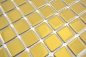 Preview: Mosaik Fliese Glasmosaik Gold Glänzend Wandfliese Küchenfliese Fliesenspiegel - 60-0706