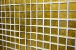 Preview: Mosaik Fliese Glasmosaik Gold Struktur Wandverkleidung Küche Bad - 120-0742