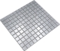 Preview: Mosaik Transluzent Crystal silber glaenzend - 10 Mosaikblaetter