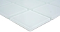 Preview: Mosaico de vidrio blanco verde puntada mosaico azulejo pared azulejo backsplash cocina ducha bano 78-0101
