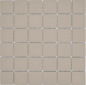 Preview: Mosaique Ceramique non emaillee beige clair mat - 10 feuilles de mosaique