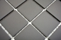 Preview: Piastrella di mosaico in ceramica marrone non smaltata 14-CU253