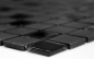 Preview: Mosaico de ceramica negro sin esmaltar mosaico de vidrio - 18-CUG70