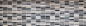 Preview: Mosaik Kreuzverbandoptik Keramik Glas unglasiert hellbeige grau matt - 10 Mosaikblaetter