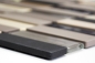 Preview: Mosaique Carreau Ceramique beige clair gris batonnets non emailles verre 24-CUSTG61