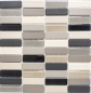 Preview: Mosaique Carreau Ceramique beige clair gris batonnets non emailles verre 24-CUSTG61