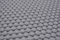 Preview: Mosaique ronde Enamel mix gris brillant mat ECO Verre aspect rond