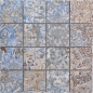 Preview: Keramikmosaik Feinsteinzeug stark mehrfarbig matt Wand Boden Küche Bad Dusche  - 16-71CV