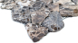 Preview: Mosaique brisee Polygonal Marbre Mosaique en pierre naturelle Castanao brun 44-30-180