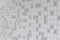 Preview: Mosaique Carre Enamel blanc mat avec verre ECO GLAS micro-optique