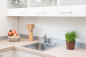 Preview: Mosaique chevron enamel blanc mat ECO GLAS aspect chevron