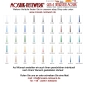 Preview: Glasmosaik Farbverlauf weiss hellblau blau Duschwand Bad Mosaikfliesen Shading Blend