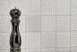Preview: Mosaique Carre Geo White Ceramique retro blanc brillant