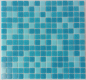 Preview: 720 mats swimming pool mosaic tile pool mosaic glass mosaic blue special price - 52-0402_Paper