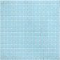 Preview: Mosaico de vidrio azul claro para piscina