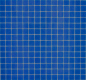 Preview: Azulejo de mosaico para piscina, mosaico de vidrio azul oscuro - 720 esteras sobre palé