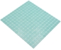 Preview: Mosaik Glas gruen glaenzend - 10 Mosaikblaetter