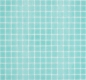 Preview: Mosaique carree verre uni vert brillant