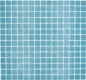 Preview: Schwimmbad Mosaik Fliese Poolmosaik Glasmosaik Pastell Blau Türkis - 200-A52