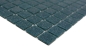 Preview: Mosaico pool look vetro scuro petrolio lucido - 10 fogli di mosaico